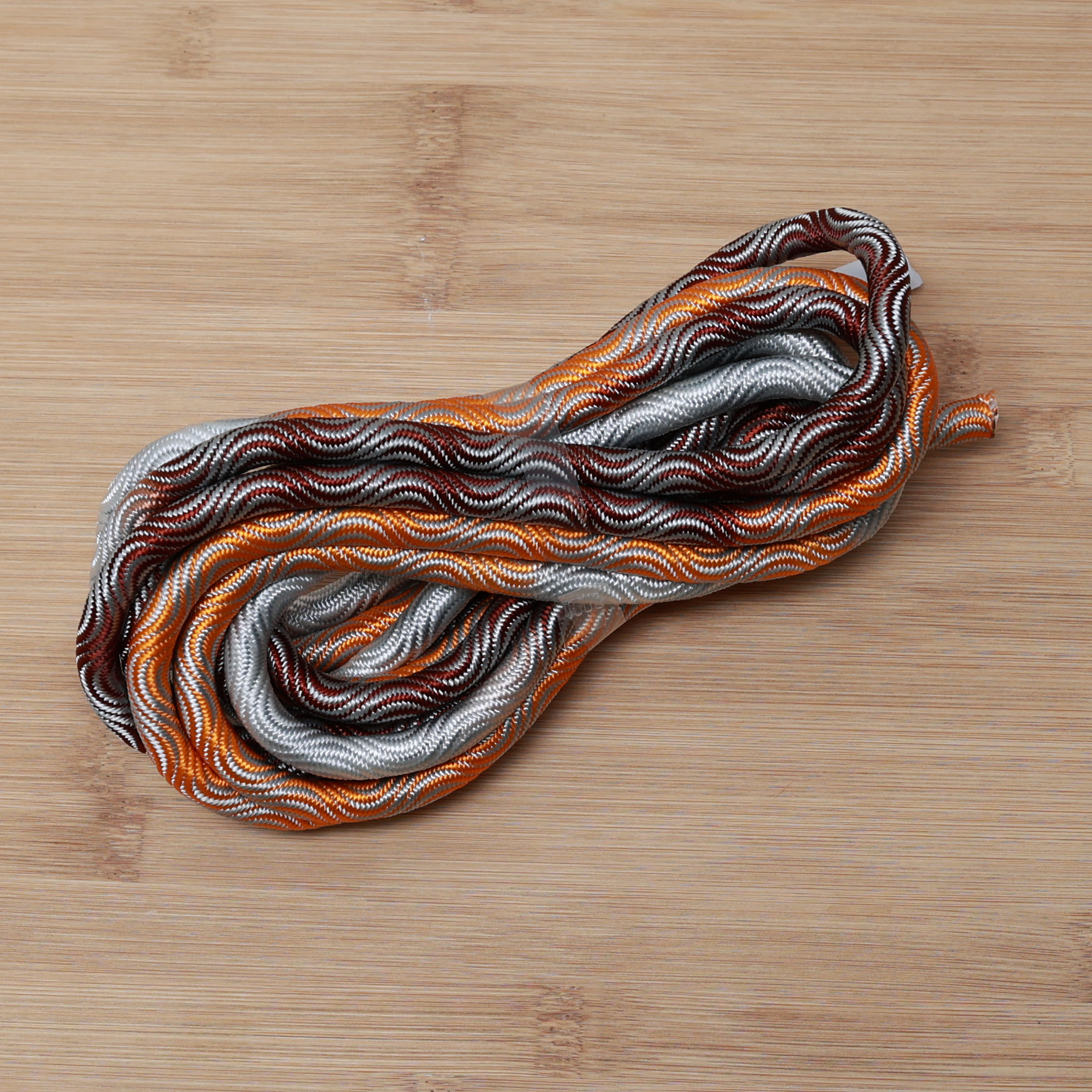 PPM Seil Premium WAVE orange/braun/silber  Ø10mm, 4,5 Meter